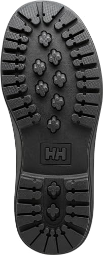 Helly-Hansen Men's Gamvik Winter Boots, Waterproof, Removable Insulated Felt Sock, Faux Fur Top Lining, 990 Black, 12