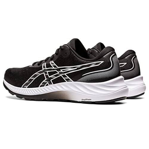 ASICS Men's Gel-Excite 9 Running Shoes, 7.5, Black/White