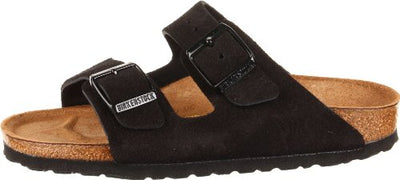 Birkenstock Unisex Arizona Sandal,Black Suede,42 M EU