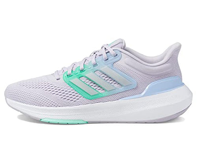 adidas Women's Ultrabounce Sneaker, Silver Dawn/Silver Metallic/Pulse Mint, 10.5