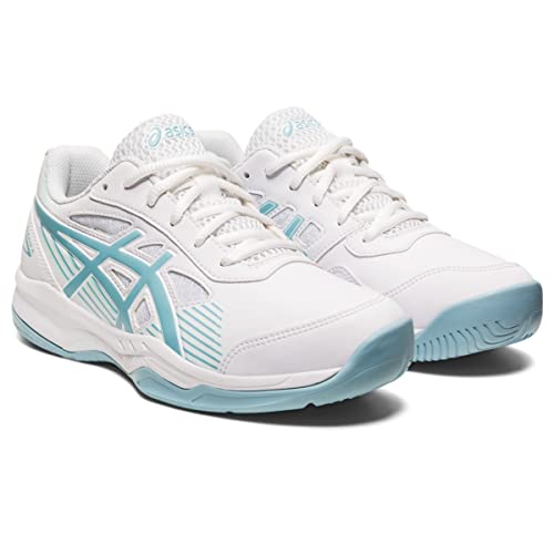 ASICS Gel-Game 8 GS (Little Kid/Big Kid) White/Smoke Blue 3 Little Kid M