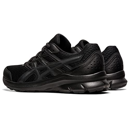 ASICS Women's JOLT 3 Running Shoes, 5.5, Black/Graphite Grey