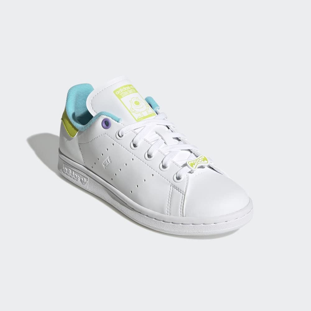 adidas Originals Stan Smith (Big Kid) White/Pantone/Black 5 Big Kid M