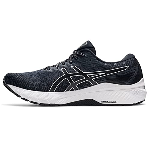 ASICS Men's GT-2000 10 Running Shoes, 8, Black/White