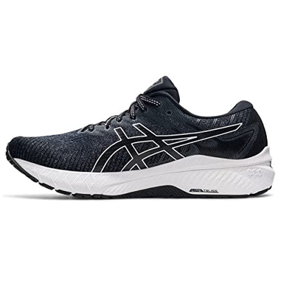 ASICS Men's GT-2000 10 Running Shoes, 8, Black/White