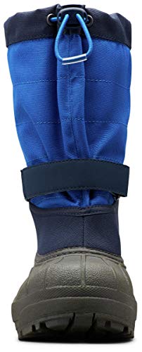 Columbia girls Powderbug Plus Ii Snow Boot, Collegiate Navy/Chili, 6 Toddler US