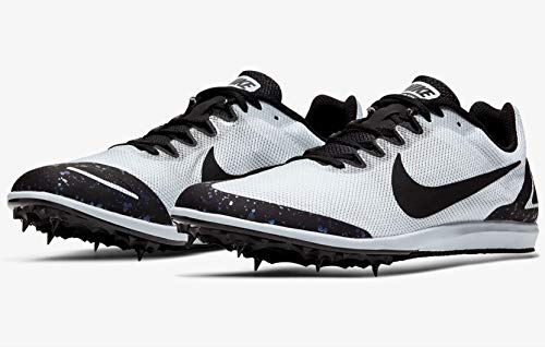 Nike Zoom Rival D 10 Mens Track Spike (Pure Platinum/Black-Indigo Fog, Numeric_10_Point_5)