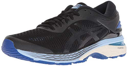 ASICS Women's Gel-Kayano 25 Running Shoes, 10M, Black/ASICS Blue