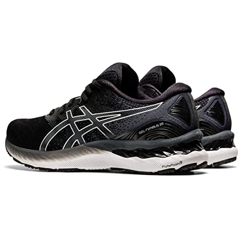 ASICS Gel-Nimbus® 23 Black/White 9.5 EE - Wide