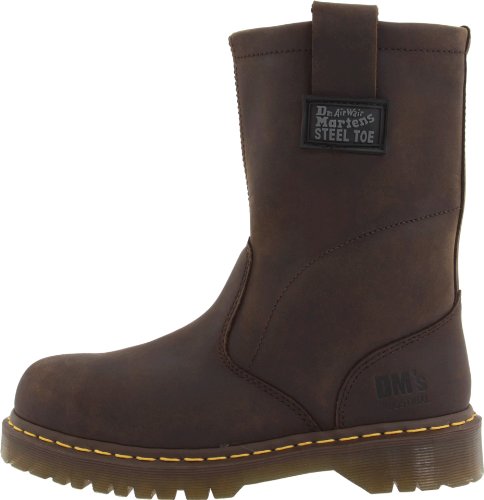 Dr. Martens, Men's Icon 2295 Steel Toe Heavy Industry Boots, Gaucho, 10 M US