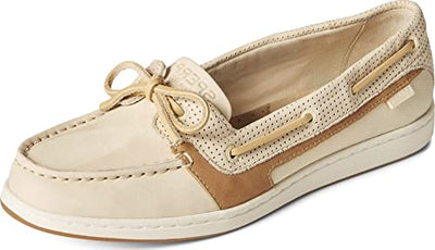 Sperry Starfish Pin Perf Tan 7.5 M (B)