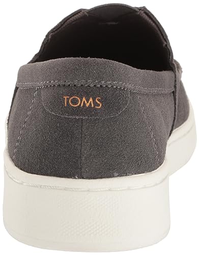 TOMS Men's TRVL LITE Loafer, Forged Iron Suede, 11