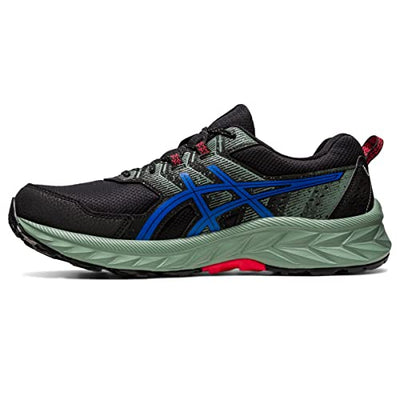 ASICS Men's Gel-Venture 9 Running Shoes, 13, Black/Tuna Blue