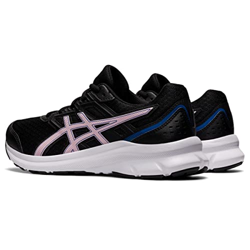 ASICS Women's JOLT 3 Running Shoes, 8, Black/Barely Rose