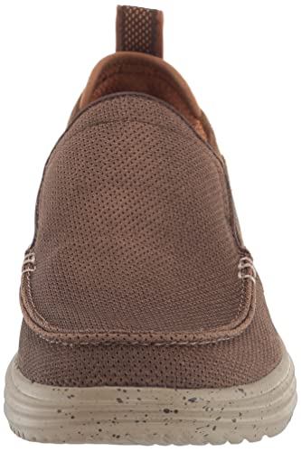 Skechers USA Men's Men's Proven-Renco Loafer, BRN, 12