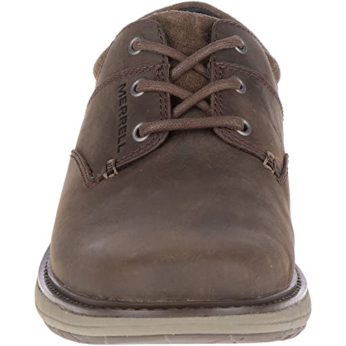 Merrell Men's World VUE LACE Oxford, Black Slate, 8