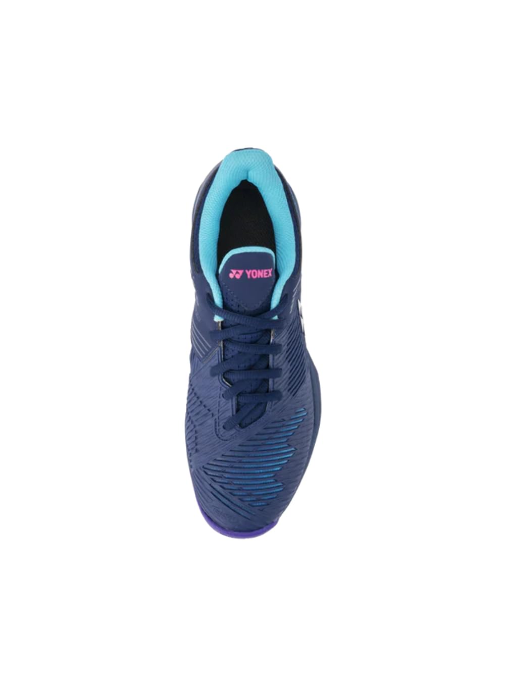 YONEX Women's Sonicage 2 All-Court Tennis Shoes, Navy/Blue Purple (US Men 5.5, US Women 7))