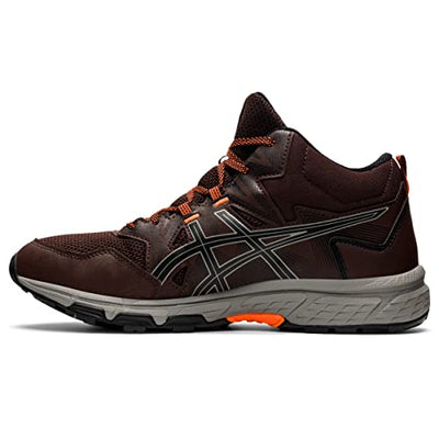 ASICS Men's Gel-Venture 8 Mid Top Running Shoes, 12.5, Coffee/Clay Grey