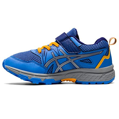 ASICS Kid's PRE Venture 8 Pre-School Running Shoes, 2, Blue Coast/Dive Blue