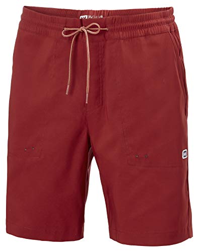 Helly-Hansen Mens Solen Classic Watershorts 8.5", 215 Oxblood, Medium