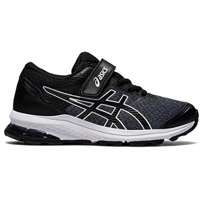 ASICS GT-1000 10 PS (Toddler/Little Kid) Black/White 1 Little Kid M