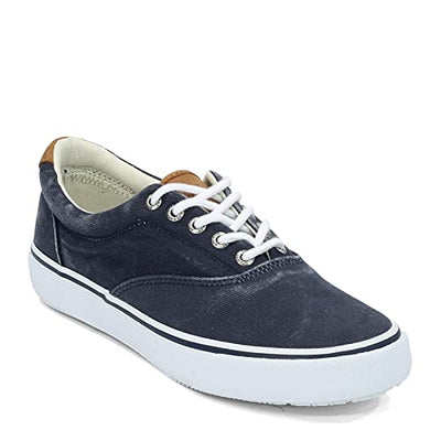 Sperry Mens Striper LL CVO Sneaker, Navy, 7.5