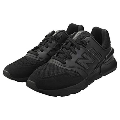 New Balance Mens 997 Running Style Sneakers Black 9.5