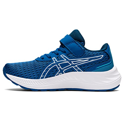 ASICS Kid's PRE Excite 9 Pre-School Running Shoes, K12, Lake Drive/White