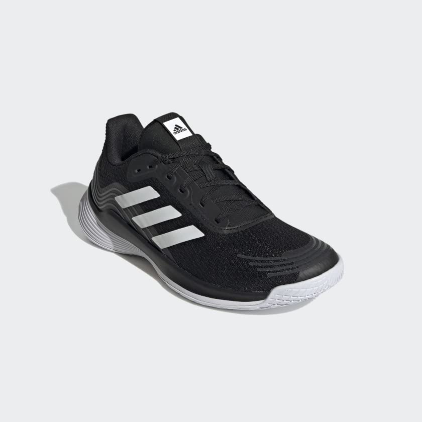 adidas Women's Novaflight Volleyball Sneaker 9.5 Core Black/White/White