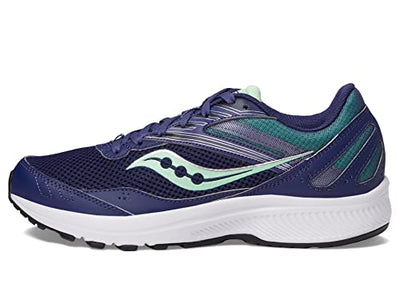 Saucony Women's Cohesion 15 Running Shoe, Cobalt/Mint, 9