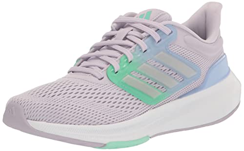 adidas Women's Ultrabounce Sneaker, Silver Dawn/Silver Metallic/Pulse Mint, 10.5