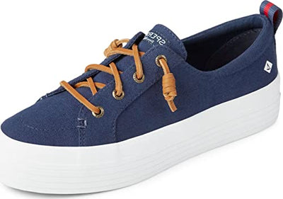 Sperry Crest Vibe Triple Canvas Navy 9.5 M (B)