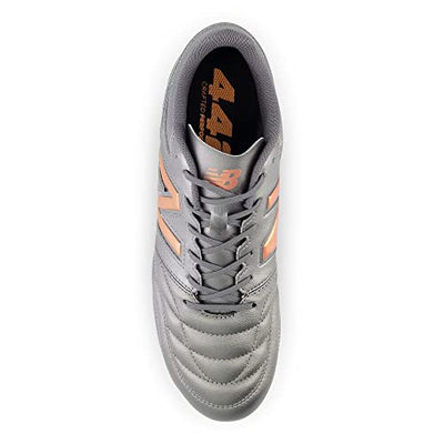 New Balance Men's 442 V2 Team FG Soccer Shoe, Silver/Graphite/Copper, 12