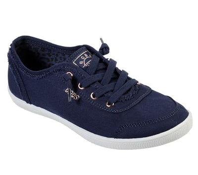 Skechers womens Bobs B Cute Sneaker, Navy, 7 US