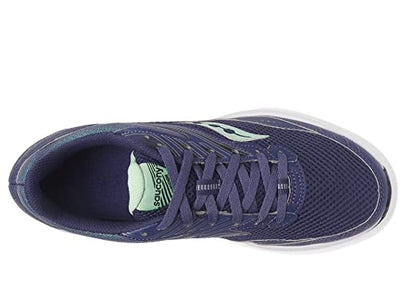 Saucony Women's Cohesion 15 Running Shoe, Cobalt/Mint, 9