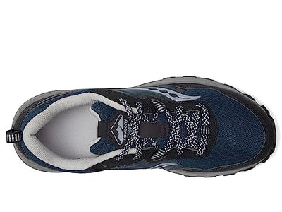 Saucony Men's Excursion TR16 Trail Running Shoe, Navy/Silver, 13 Wide