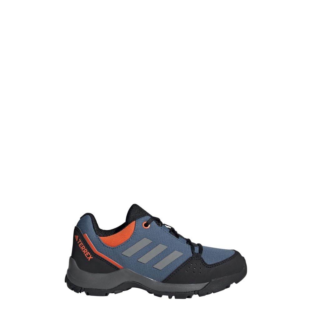 adidas Unisex-Child Terrex Hyperhiker Low Sneaker 3.5 Little Kid Wonder Steel/Grey/Impact Orange