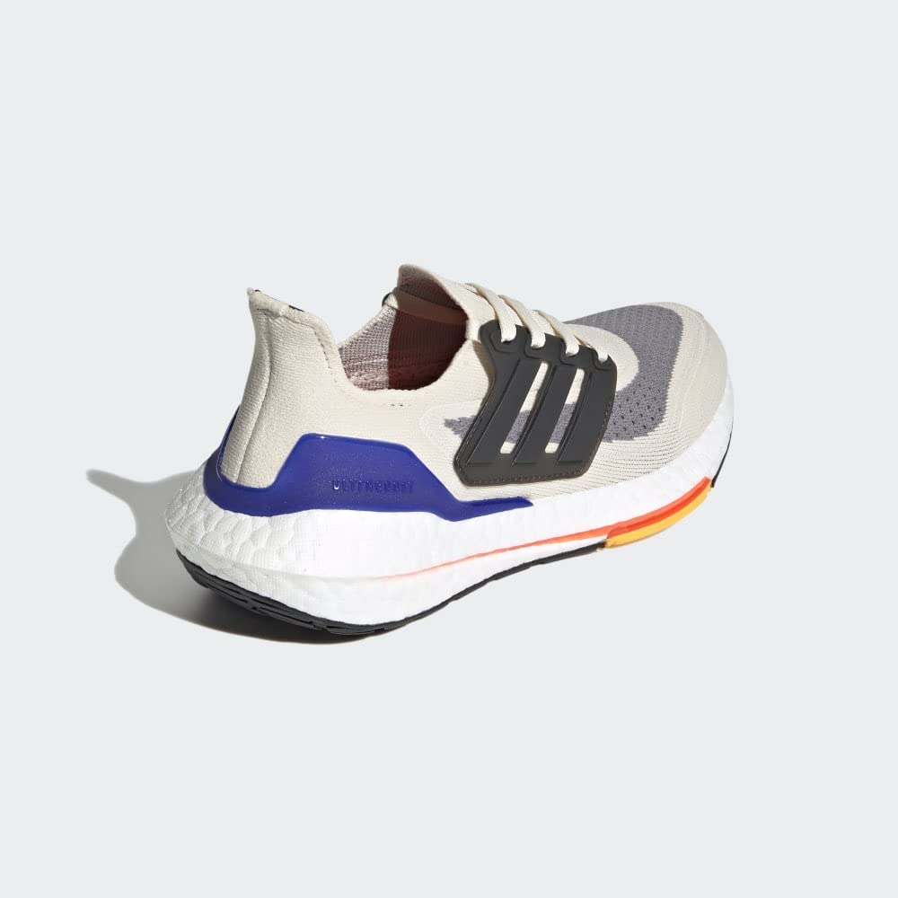 adidas Ultraboost 21 (Big Kid) Wonder White/Carbon/Solar Red 6 Big Kid M