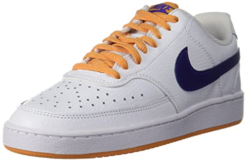 Nike Men's Court Vision Low-Top Sneakers, White Purple Electric, 9