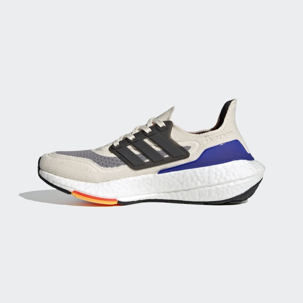 adidas Ultraboost 21 Shoes Kids', Beige, Size 4.5