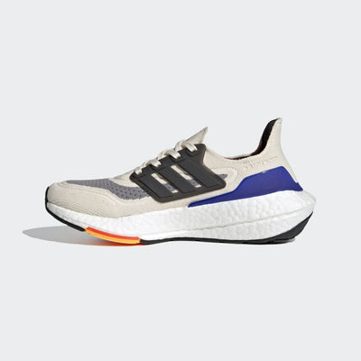 adidas Ultraboost 21 (Big Kid) Wonder White/Carbon/Solar Red 6 Big Kid M