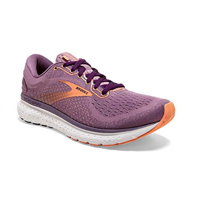 Brooks Womens Glycerin 18 Running Shoe - Valerian/Jewel/Cantaloupe - B - 5