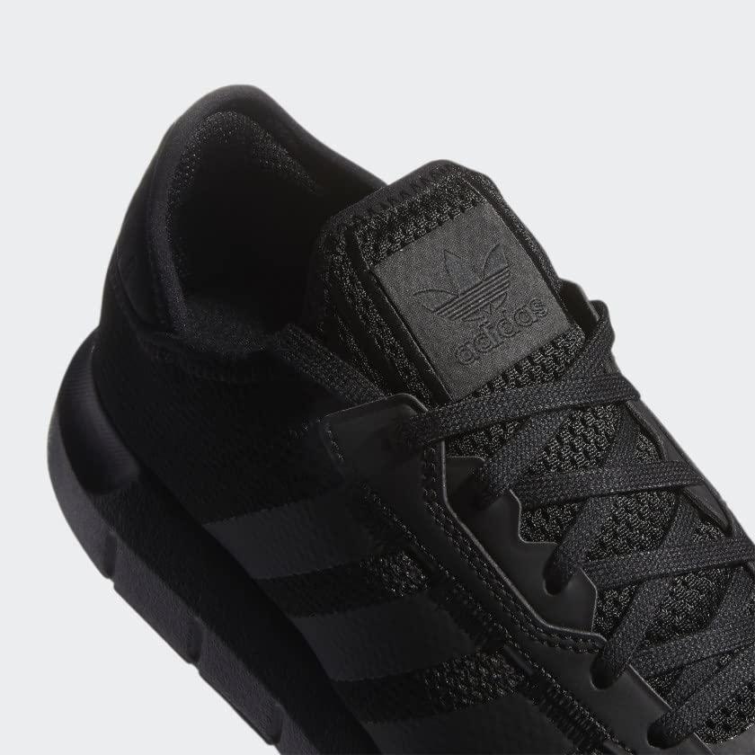 adidas Originals Men's Swift Essential Sneaker, Black/Black/Black, 13.5