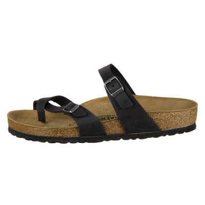 Birkenstock Women's Flip Flops, Black, 6.5