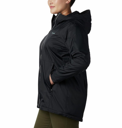 Columbia Women's Switchback Lined Long Jacket, Black, Large