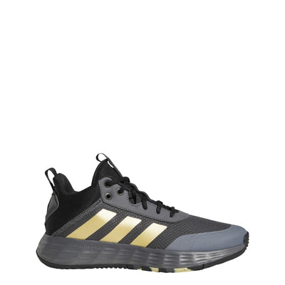 adidas Men's Ownthegame Basketball Shoe 10 Grey Five/Matte Gold/Core Black