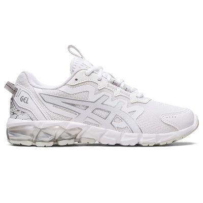 ASICS Women's Gel-Quantum 90 Sneakers, White/Pure Silver, 8.5 Medium US