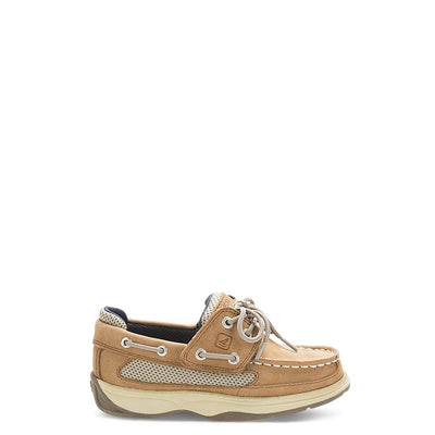 Sperry Top-Sider Lanyard CB Boat Shoe (Toddler/Little Kid) Little Kid (4-8 Years) 6.5 Little Kid Dark Tan/Navy