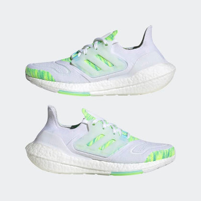 adidas Ultraboost 22 Shoes Women's, White, Size 10.5