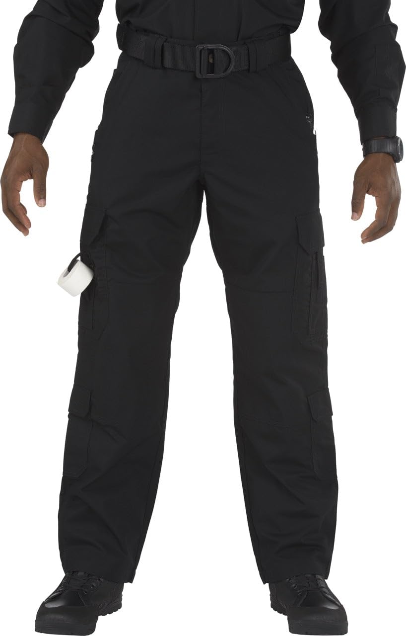 5.11 Men's Taclite EMS Pants, Adjustable, Gusseted Construction, Style 74363 32W x 32L Black